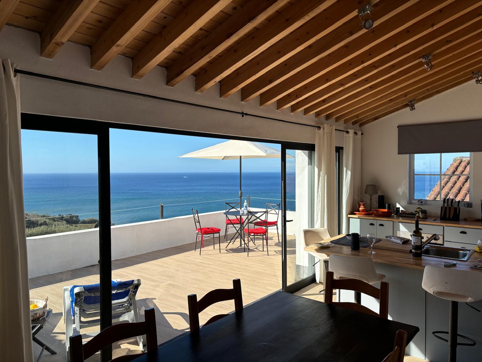 Panoramic terrace view